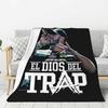 Индивидуальное Ультрамягкое Флисовое Пледовое Одеяло Anuel AA Real Hasta La Muerte Теплые Фланелевые Одеяла для Кровати Машины Дивана Стеганое Одеяло
