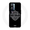 Case - Harley Davidson - Oppo A77 5G - Soft - Grey and Black - Logo