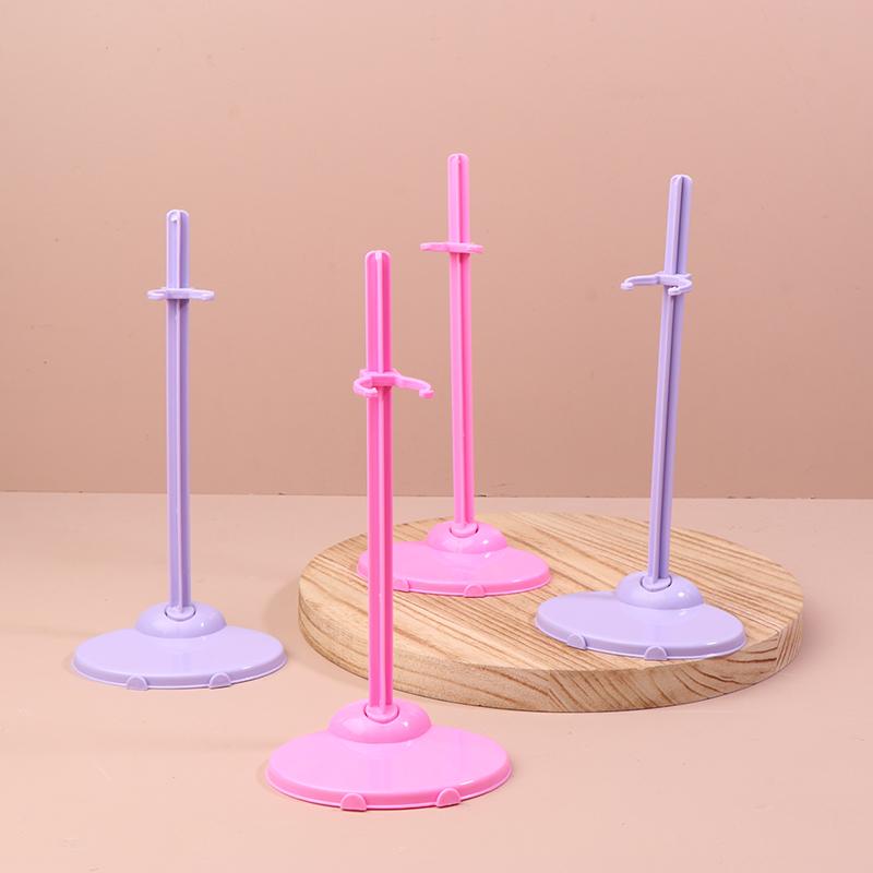 2Pcs Transparent Stand Support For Dolls Holding Clear Color Toy Figure Display Holder 1/6 Doll Prop Up Mannequin Model