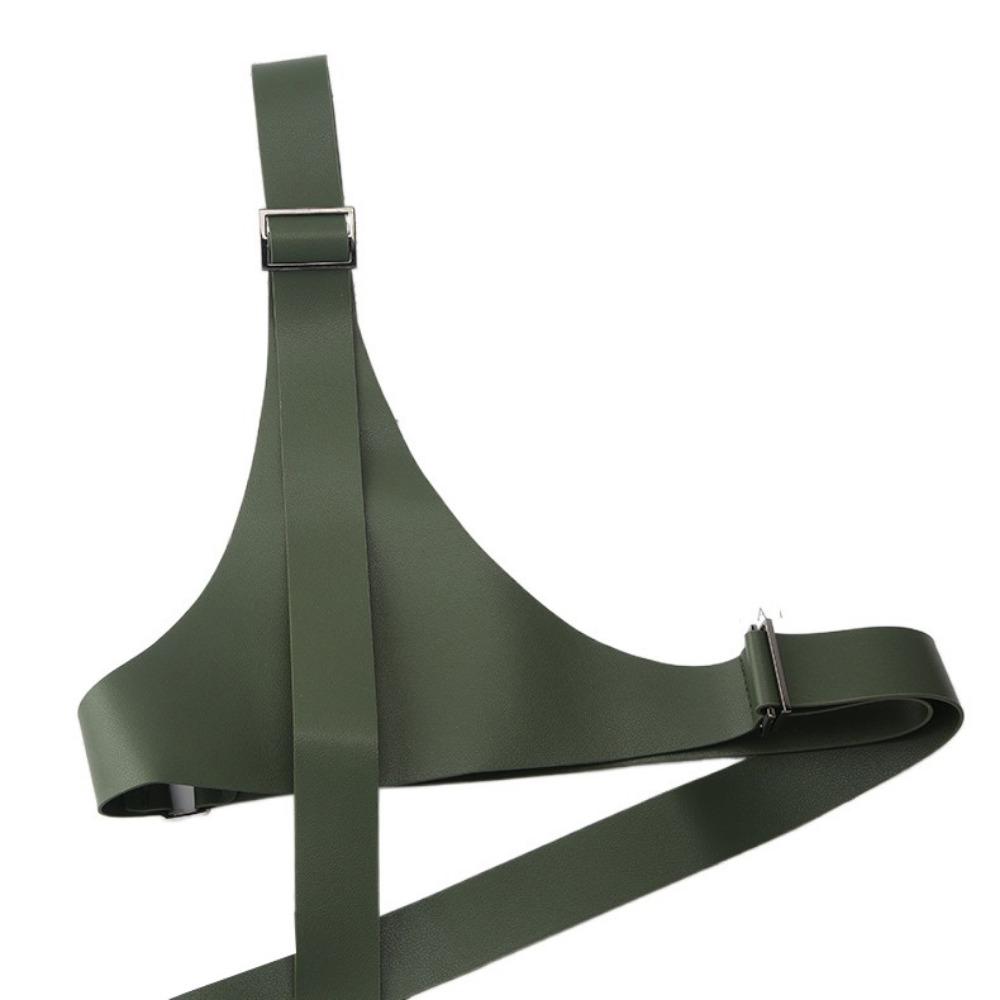 Необычный дизайн Ремень на одно плечо Пояс Панк Платье Кушаки Мода Женский Пояс-портупея на талию Юбка