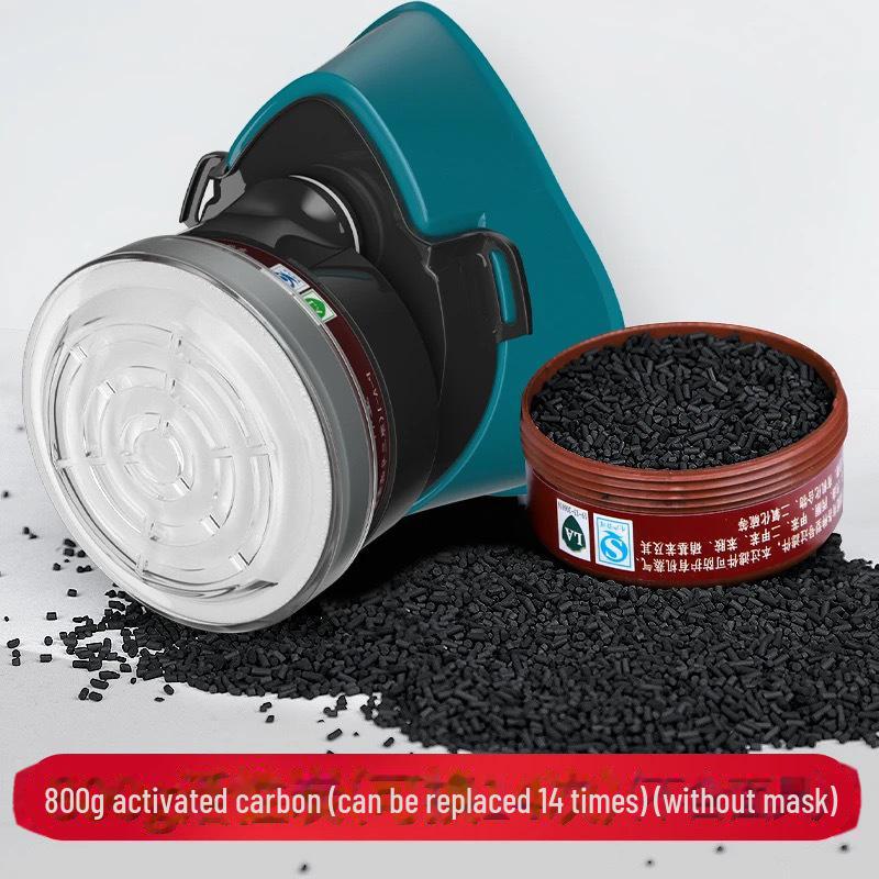 Противогаз KN95 с фильтром из активированного угля для защиты от пестицидов и формальдегида