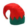 Cheerful Elf Hat with Bells Unisex Beanies Hat Slouch Christmas Headwear Baggy Hat Slouch Beanies Mischievous Elf