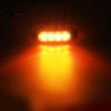 4PCS 12V-24V 4 SMD Led Side Marker Indicator Car Lights Front Rear for Trucks Cab RV Trailer Amber/Red/White/Green/Blue Back Up Lights 1