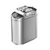 Yousheng 5L/10L Metal Fuel Container Stainless Steel Gas Can with Handle Leak-Proof Fuel Tank for Trucks Cars Motorcycle Equipment
