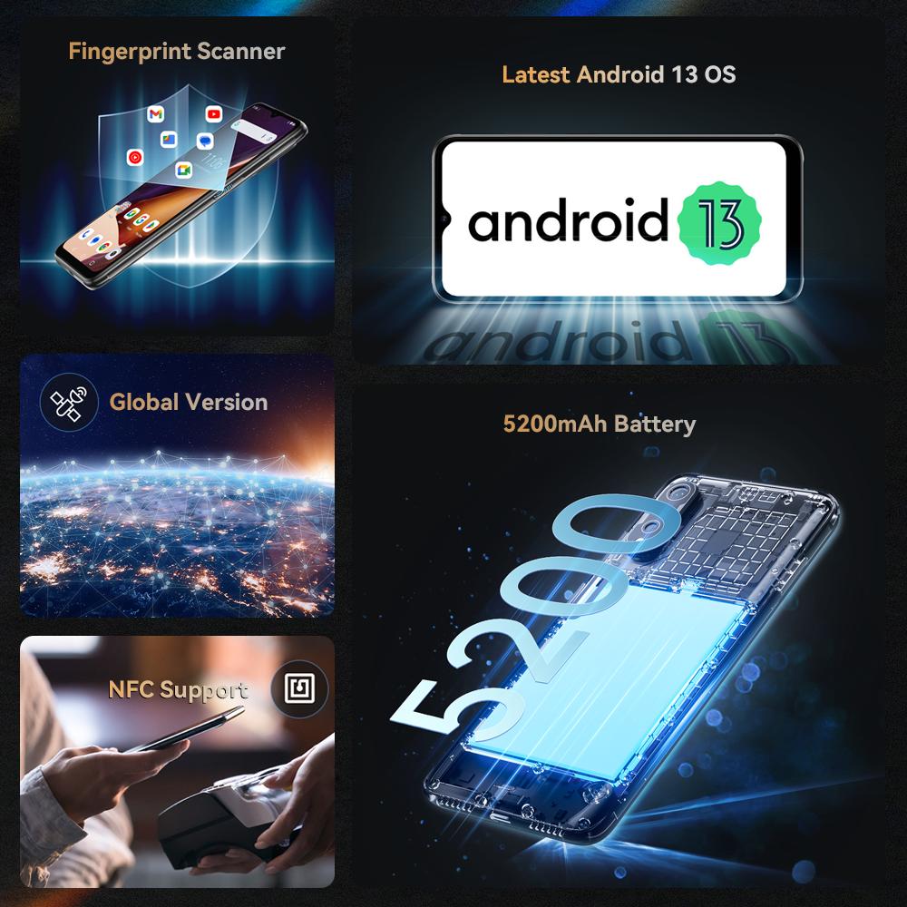 Cubot X70, Android-смартфон, Helio G99, восьмиядерный процессор, экран 120 Гц, 6,583 дюйма, 24 ГБ оперативной памяти(12 ГБ+12 ГБ расширение), 256 ГБ ПЗУ, 100-мегапиксельная камера, NFC
