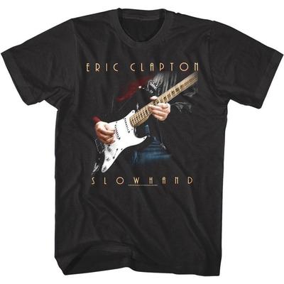 Эрик Клэптон Slowhand Мужская футболка Величайший гитарист Рок Студийный альбом 70-е