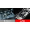 Stainless Steel Car Gear Shift Panel Water Cup Protect Cover For Mazda 3 BP      2024 2025 Accessories