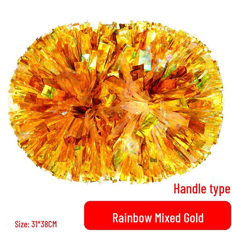 Ручные помпоны для чирлидинга и цветы для танцевальных выступлений