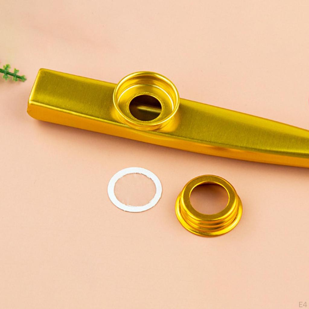 Подарочный пакет для флейты Kazoo, наполнители для вечеринок, украшения, легко играть с 3 сменными мембранами, музыкальная игрушка