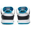 Nike Dunk Low Pro SB Laser Синие кроссовки унисекс Бело-черные нейтрально-серые BQ6817-101