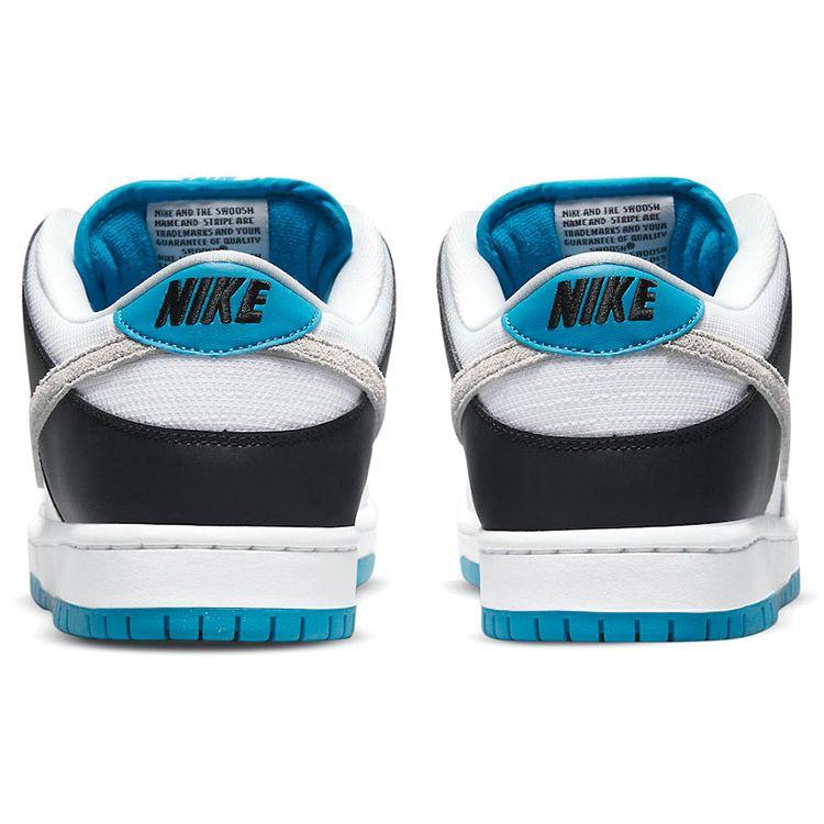 Nike Dunk Low Pro SB Laser Синие кроссовки унисекс Бело-черные нейтрально-серые BQ6817-101