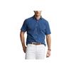 Polo Ralph Lauren Ss23 Solid Color Polo Shirt Men Shirts Indigo 710906575-002