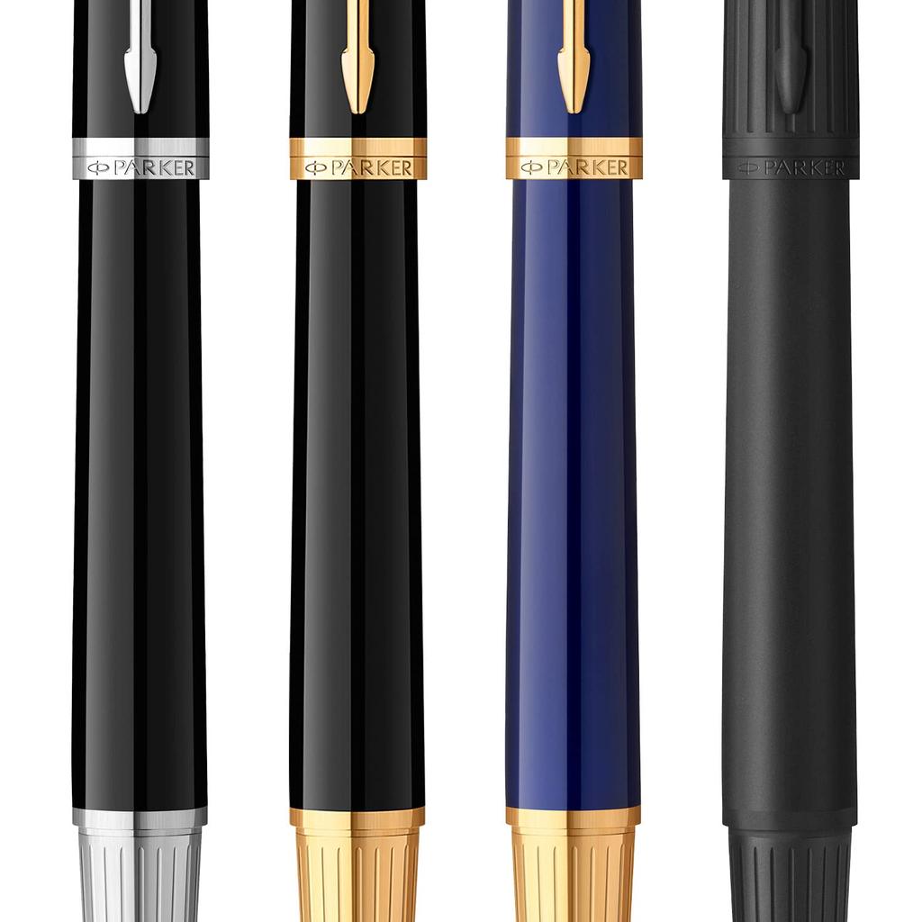 Перьевая ручка PARKER Ingenuity Black BT Fine Point в подарочной коробке, подлинный импортный продукт 2182629