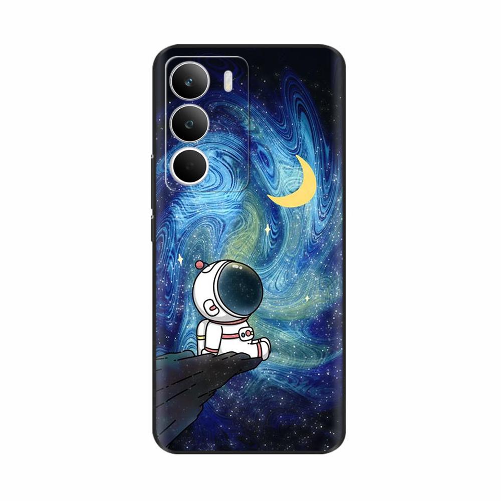Для чехла Realme C71 RMX5303 Мягкий силиконовый милый мультяшный чехол-накладка с бабочкой Fundas для RealmeC71 C 71 Защитный корпус Coque
