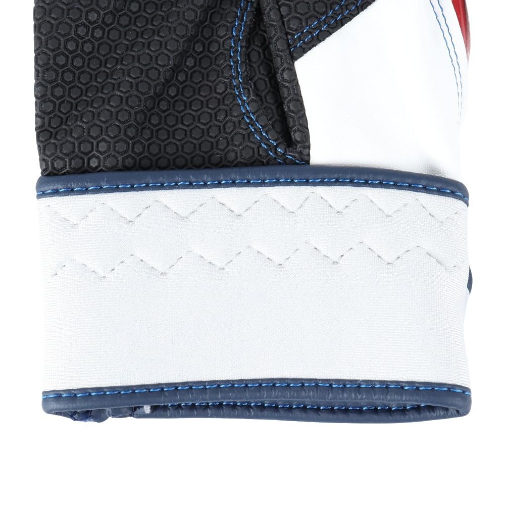 Mizuno Junior Batting WILLDRIVE BLUE 1EJEY52801 x (MIZUNO) Glove, (White Red/JL/Jr)