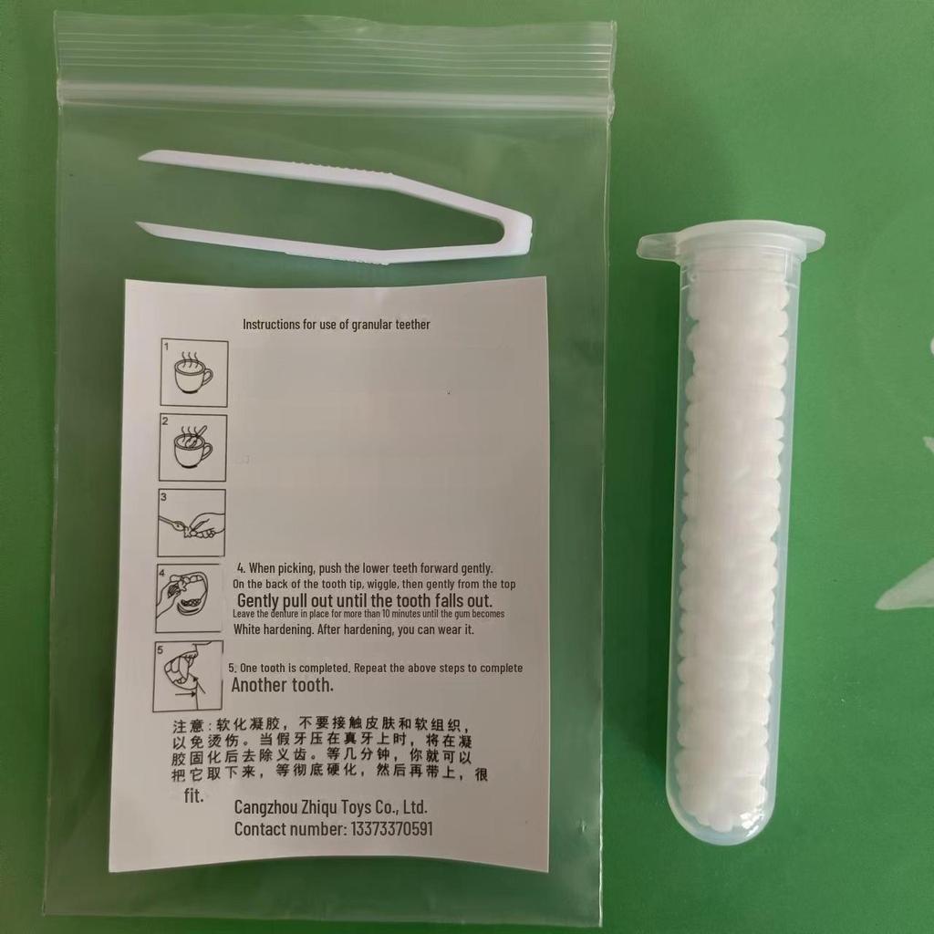 Vampire & Zombie Dentures: Small Tiger Teeth Braces for Cosplay Makeup.