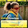 Kapvoe New Kids Polarized Sunglasses UV400 Cycling Boys Girls Hiking Eyewear Child Camping Goggles Fishing Running Glasses 2026
