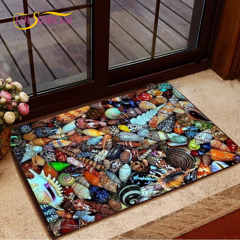 3D булыжник, добро пожаловать, входные коврики, мультяшные ковры, коврики для дома, ванной, гостиной, пола, лестницы, кухни, прихожей, нескользящий коврик