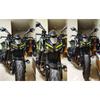 Для Kawasaki Z1000 2014-2016 Наклейка на фару Декор фары Наклейка Зеленый глаз x2