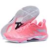 Li Ning Falcon Модные универсальные модные нескользящие дышащие кроссовки для бадминтона с низким верхом унисекс розовые AYAU007-1