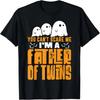 Halloween Dad Gift You Can't Scare A Father of Twins T-Shirt
