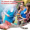 Rib Prep Pro Инструмент для удаления реберной мембраны Направляющая Обрезка Очистка Ребер Удалитель Реберной Мембраны Инструменты для Гриля Инструмент для Подготовки Ребер для Барбекю