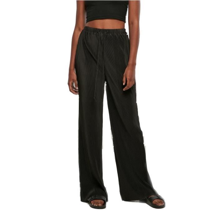 Pantalon plissé femme Urban Classics GT - noir - 5XL