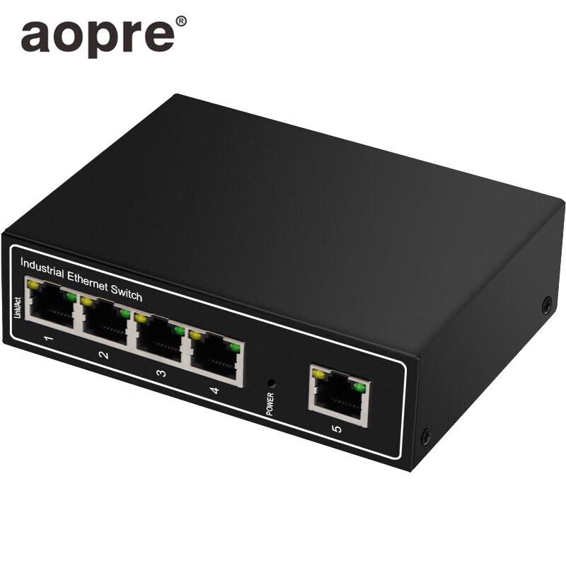 aopre Industrial 5-Port Fast Ethernet Unmanaged Switch
