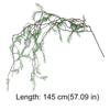 Flexible Fake Hanging Ivy Plants Evergreen Climbing Rattan Branches Ornamental Vines  Landscaping
