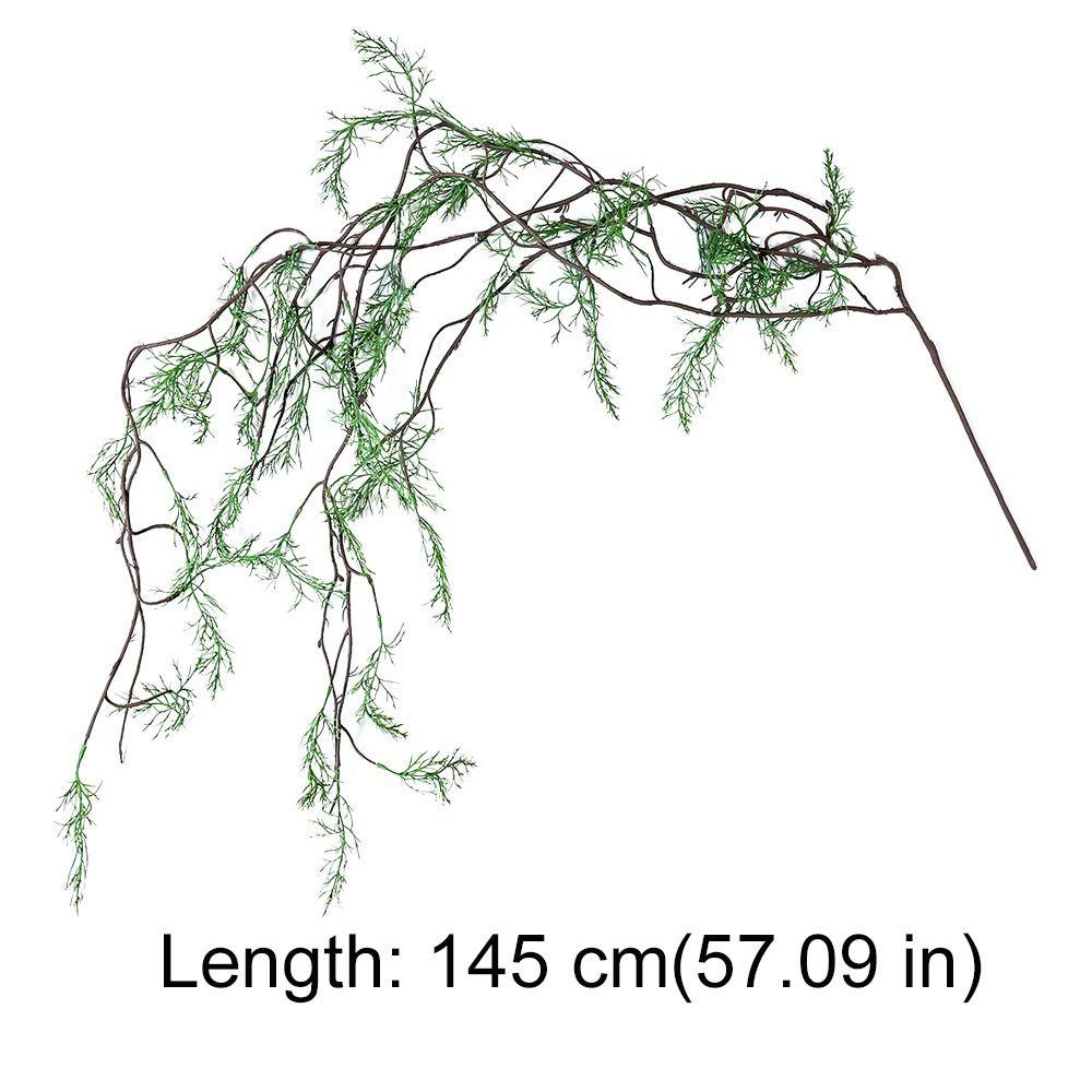 Flexible Fake Hanging Ivy Plants Evergreen Climbing Rattan Branches Ornamental Vines  Landscaping