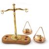 1 шт. Кукольный домик Мини-весы с 6 гирями, 1: Ретро Мини Модель Весов Правосудия в Масштабе 1/12, Декорация для Кукольного Домика, Украшение для Торта