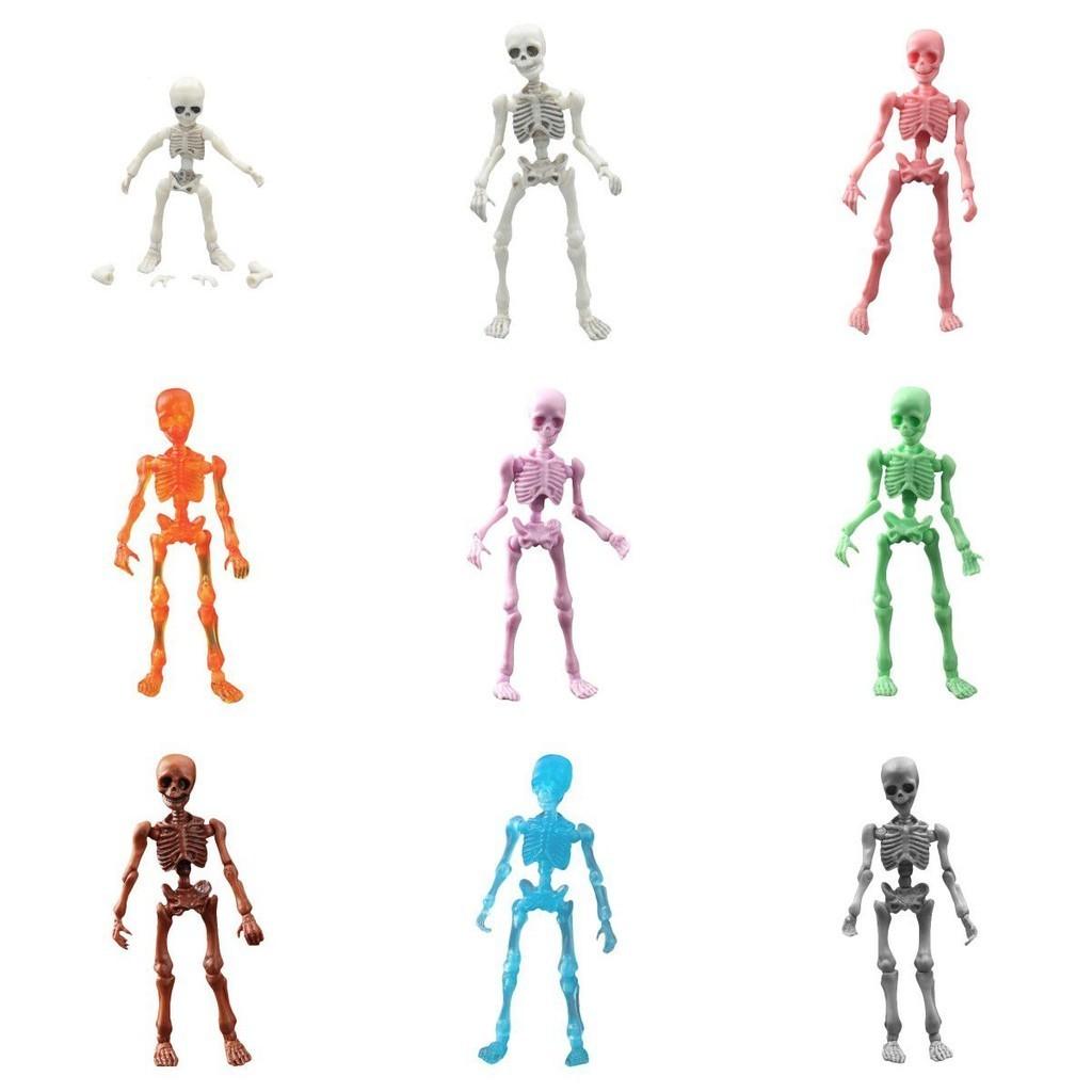 Creative Skeleton Man Model Mr. Bones Handicraft Ornament Doll With Playful Design