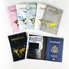 New PU Passport Holder Ticket Passport Covers Travel Passport Protective Cover ID Credit Card Holder Travel Accessories