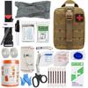 Tactical Outdoor Travel First Aid & Survival Kit