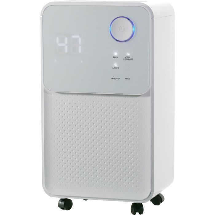 OCEANIC Electric Air Dehumidifier - Extraction 12 Liters/day - Tumble Dryer Function - LED Display