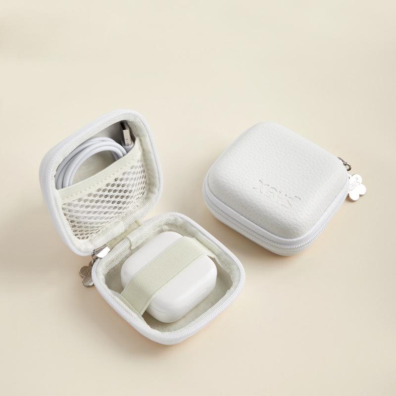 Mini Electronic Organizer Case Portable Shockproof Protective Storage Bag for Headphone, USB Cable, Charger, Digital Products