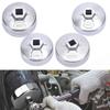1Pc Aluminum Cup Type Oil Filter Cap Wrench Socket Auto Hand Removal Tool