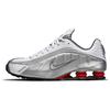 Shox R4 Metallic Silver Comet Red 2018 Sneakers BV1111-100