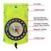 Waterproof With Magnifier Compass Ruler Advanced Magenetic Needle Compass Scaled Outdoor Gadget For Navigation Hiking Orienteering Scout