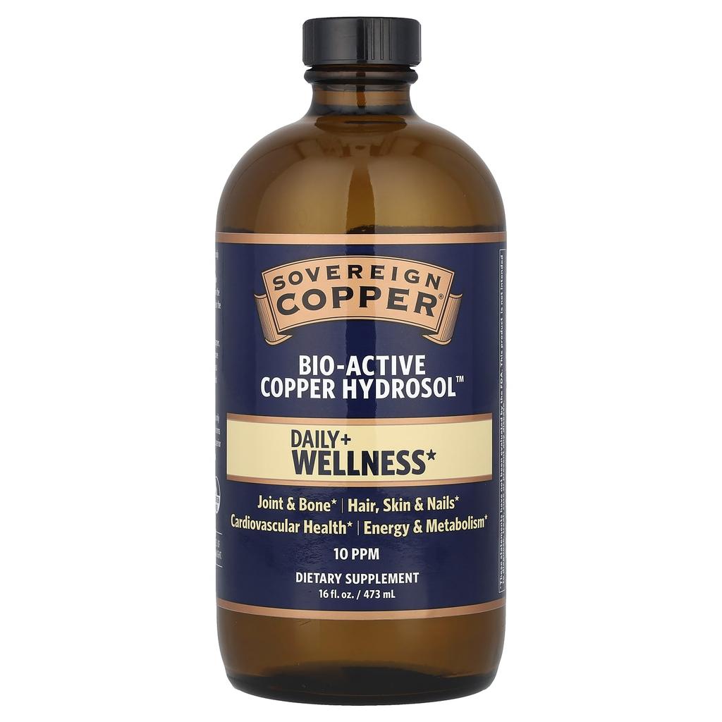 Bio-Active Copper Hydrosol™, 10Ppm, 473Ml (16Fl Oz)