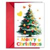 10 Cartoon Christmas Greeting Card Envelopes Set With A Variety Of Creative Christmas Greeting Cards