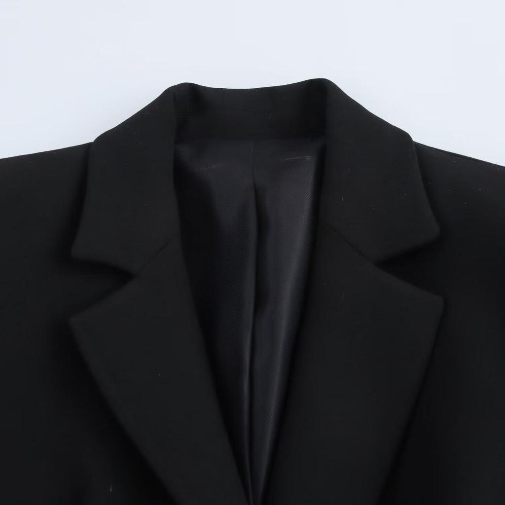 2025 Spring Women's Fashion Slim-Fit Suit & Pants Set with Stylish Shoulder Details