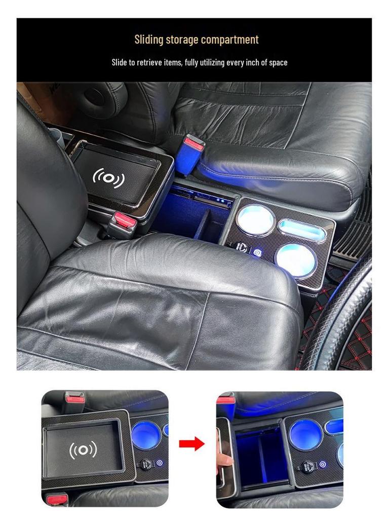 Noah Series Armrest/Storage Box Upgrade Kit