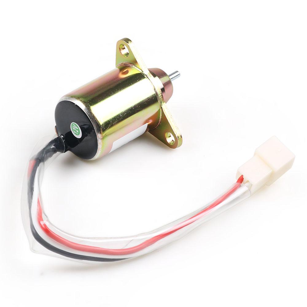 Fuel Shut Off Shutdown Solenoid 119653-77950 For Yanmar 3TNE84 3TNE88 4TNE84 Shut Off Fuel Shut Down Off Solenoid Valve