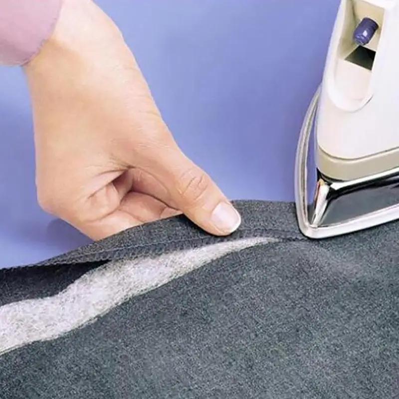 64 метра белый двусторонний флизелин, швейные аксессуары, клейкая лента, ткань, плавкий флизелин для одежды, аксессуары для самостоятельного изготовления лоскутных изделий