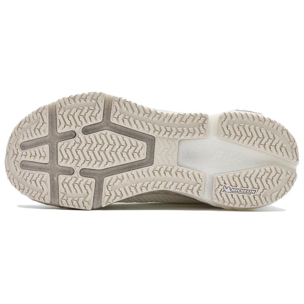 Fila Athletics Fashion Comfortable Mesh Fabric Non-Slip Wear-Resistant Low-Top Running Shoes Women Sneaker Snow-White A12W411113FPR