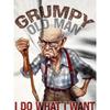 European sizes A Design Featuring a Grumpy Old Man,Letter Prints, Fun Grandpa T-Shirts, Gifts for Him, Gifts for Grandfathers, Soft T-Shirts for Men