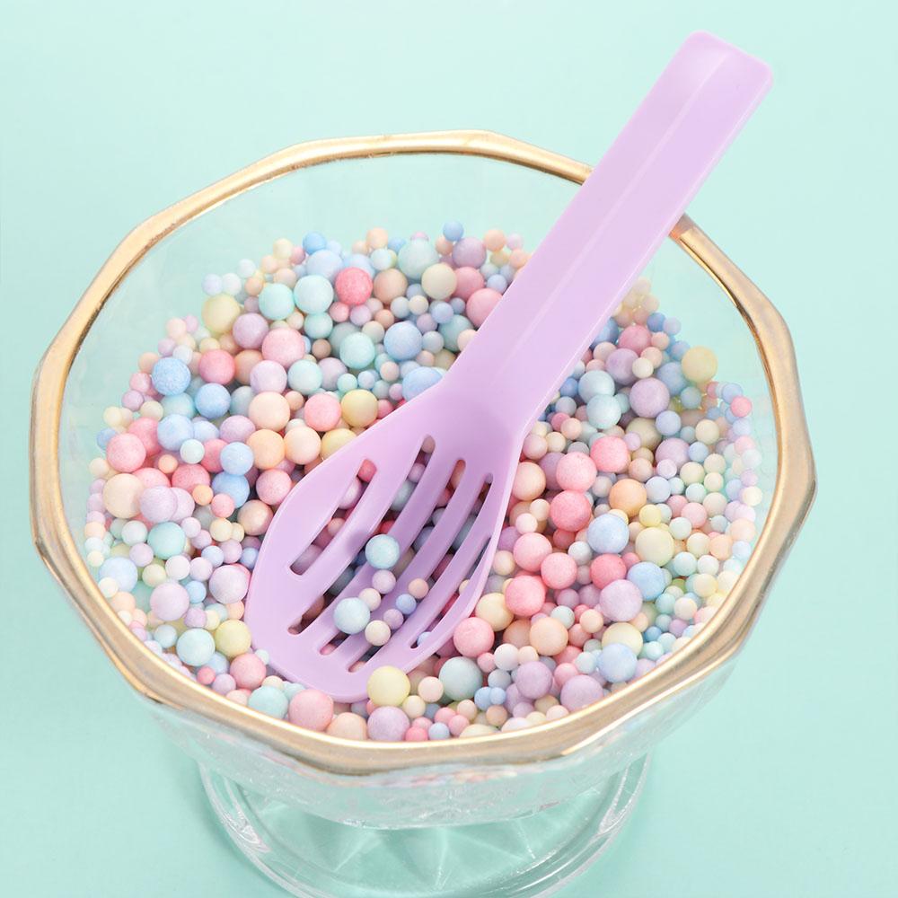 10pcs Wear Resistant Hamster Sand Scoop Plastic Hamster Toilet Cleaning Scoop For Cleaning