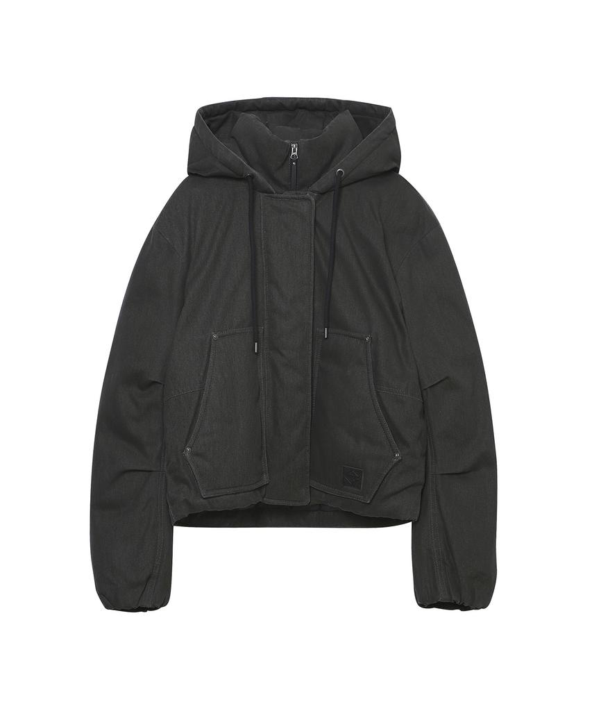 SUPERDRY W Худи с капюшоном Винтажное Черное