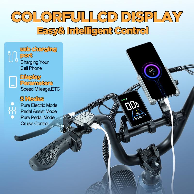 BURCHDA Электровелосипед для взрослых- U8 1000 Вт, литиевая батарея 48 В 31,5 Ач, фэтбайк 4.0, снегозащищенный, вседорожный, модель 2025 года, для взрослых